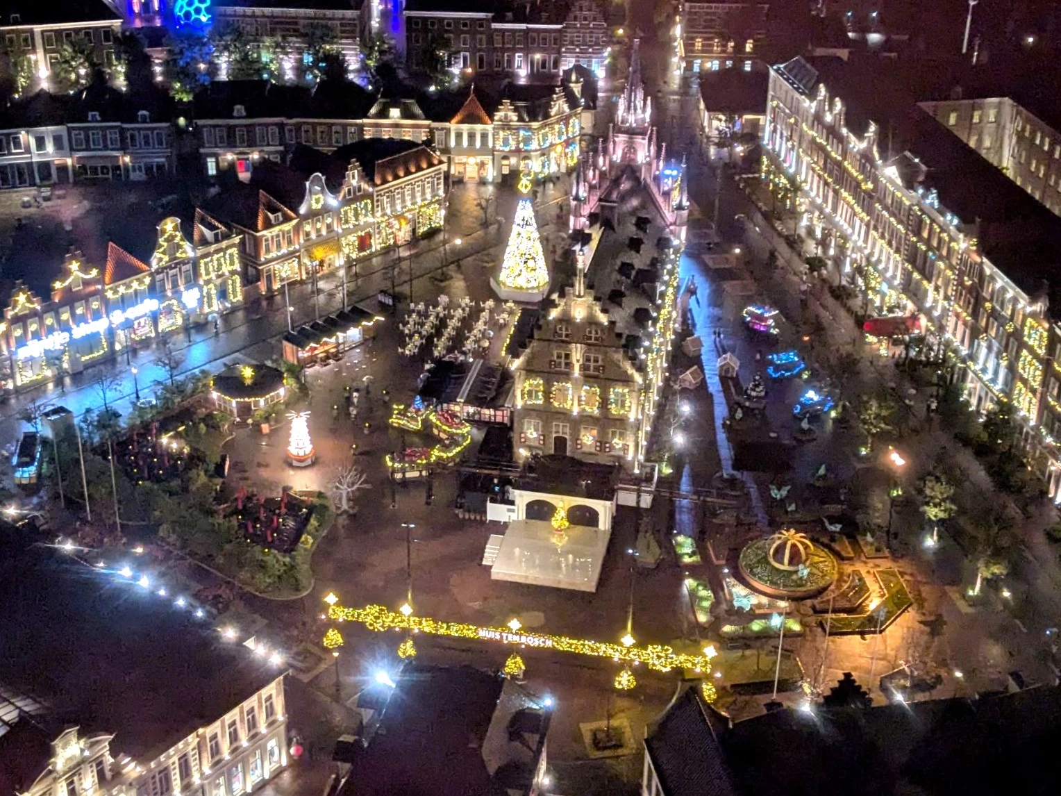 ドムトールン展望室からのアムステルダムシティ（現地にて撮影）