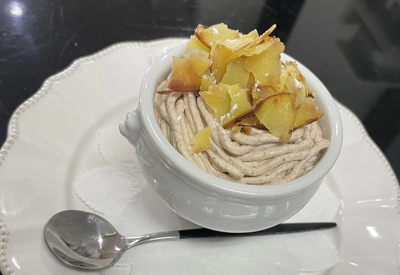 手作りのスイーツが楽しめる