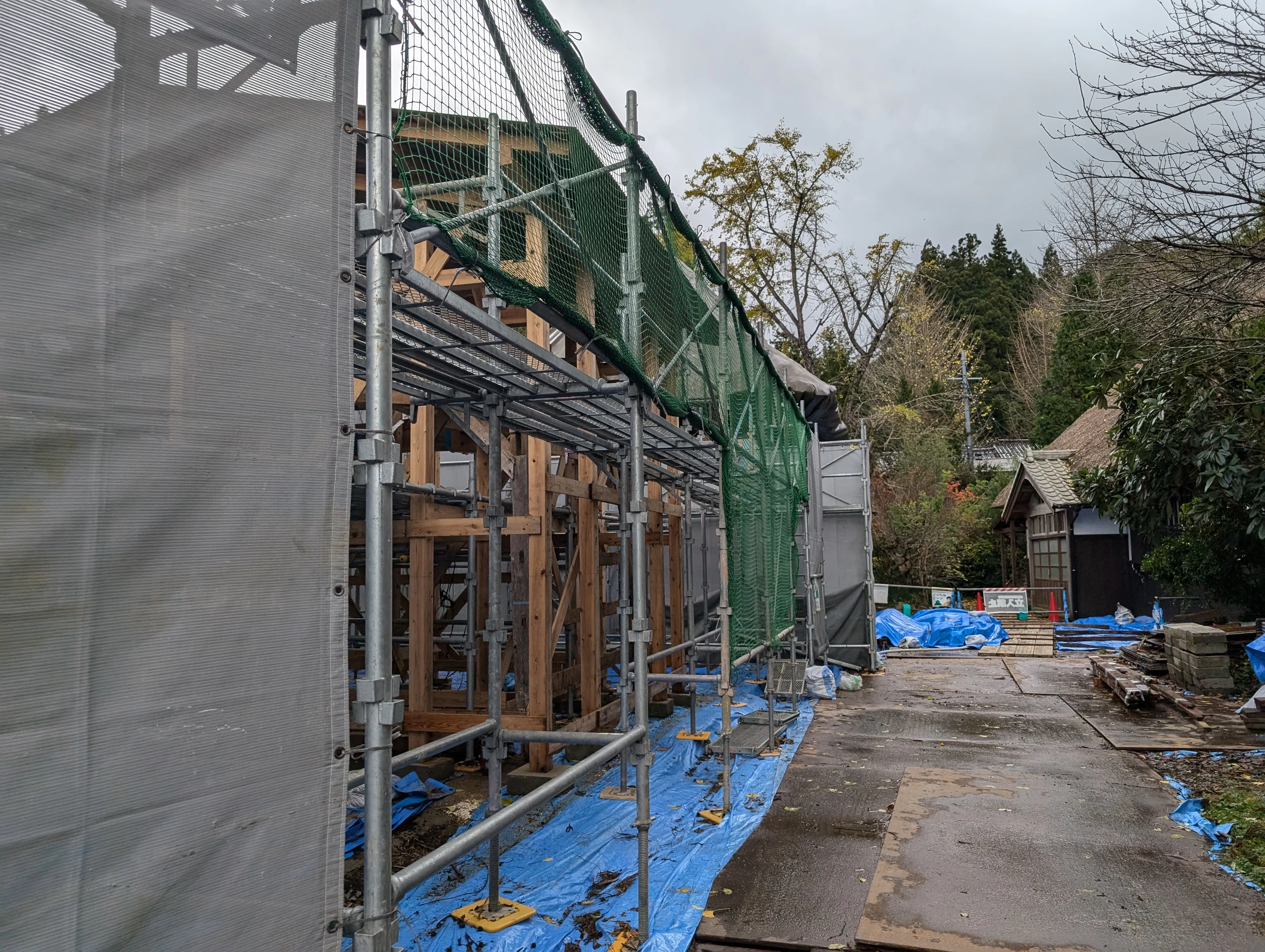 工事中の様子　※現地にて撮影
