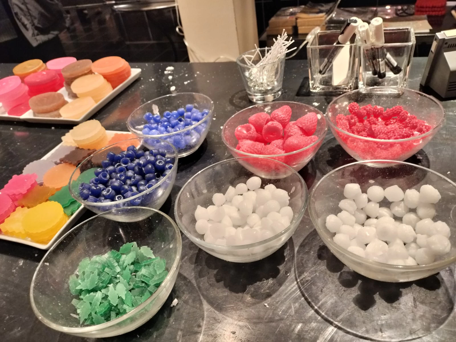 デコレーションキャンドル作り