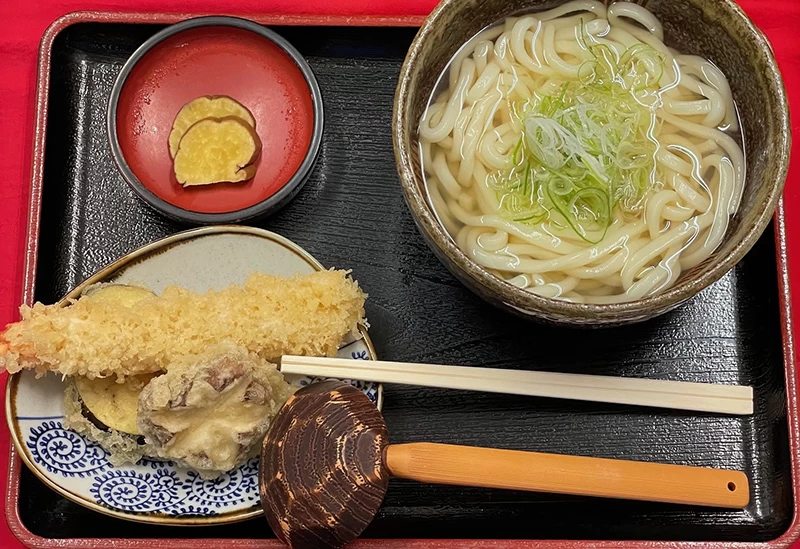 天ぷらうどん