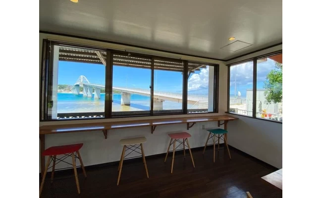 カウンター席からの眺め