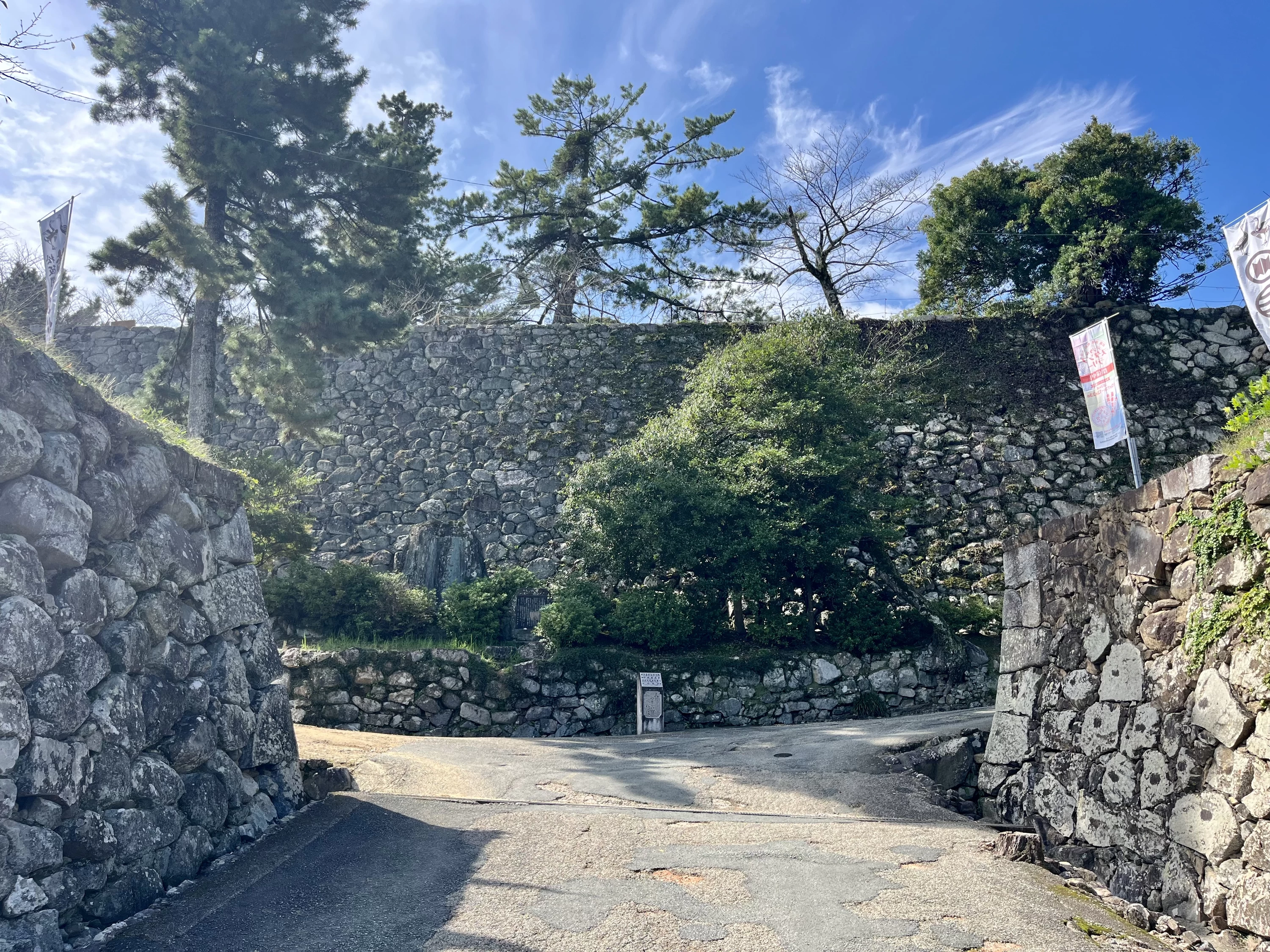 表門跡（現地にて撮影）
