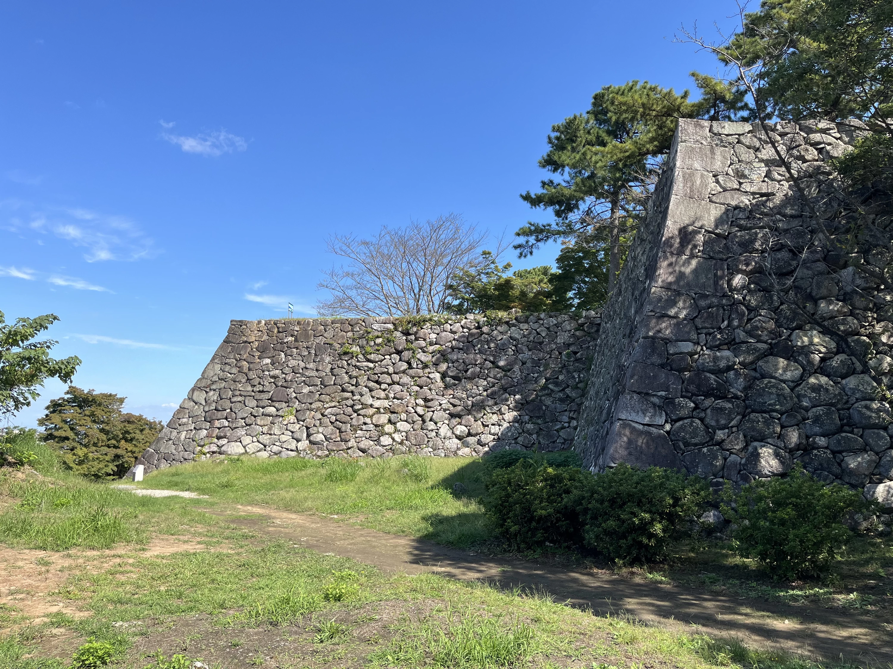 きたい丸の入隅（現地にて撮影）
