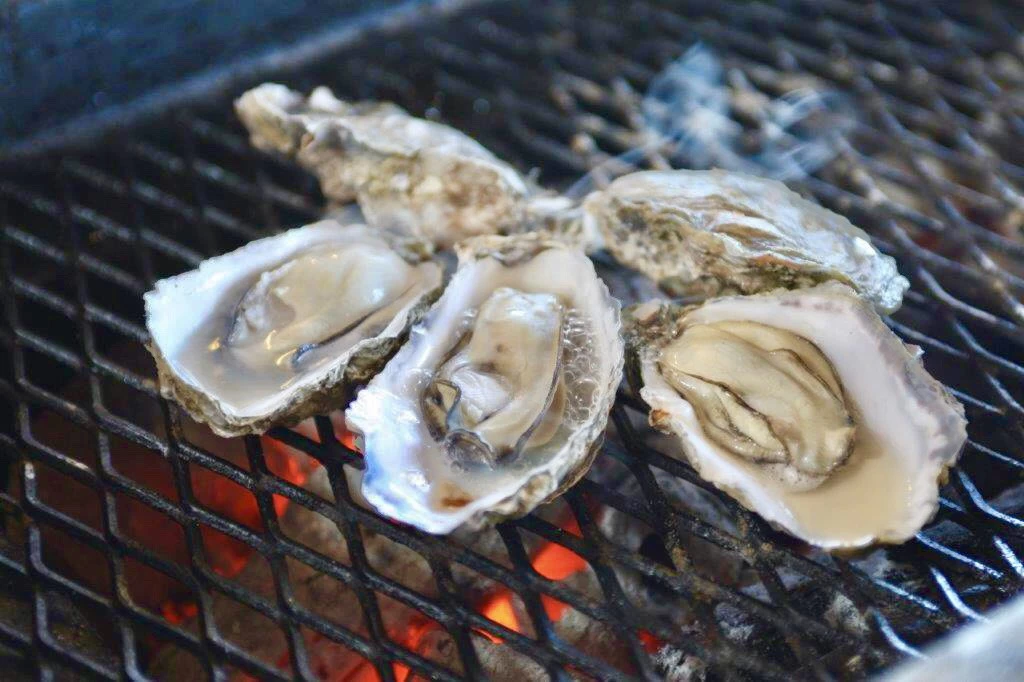 焼き牡蠣