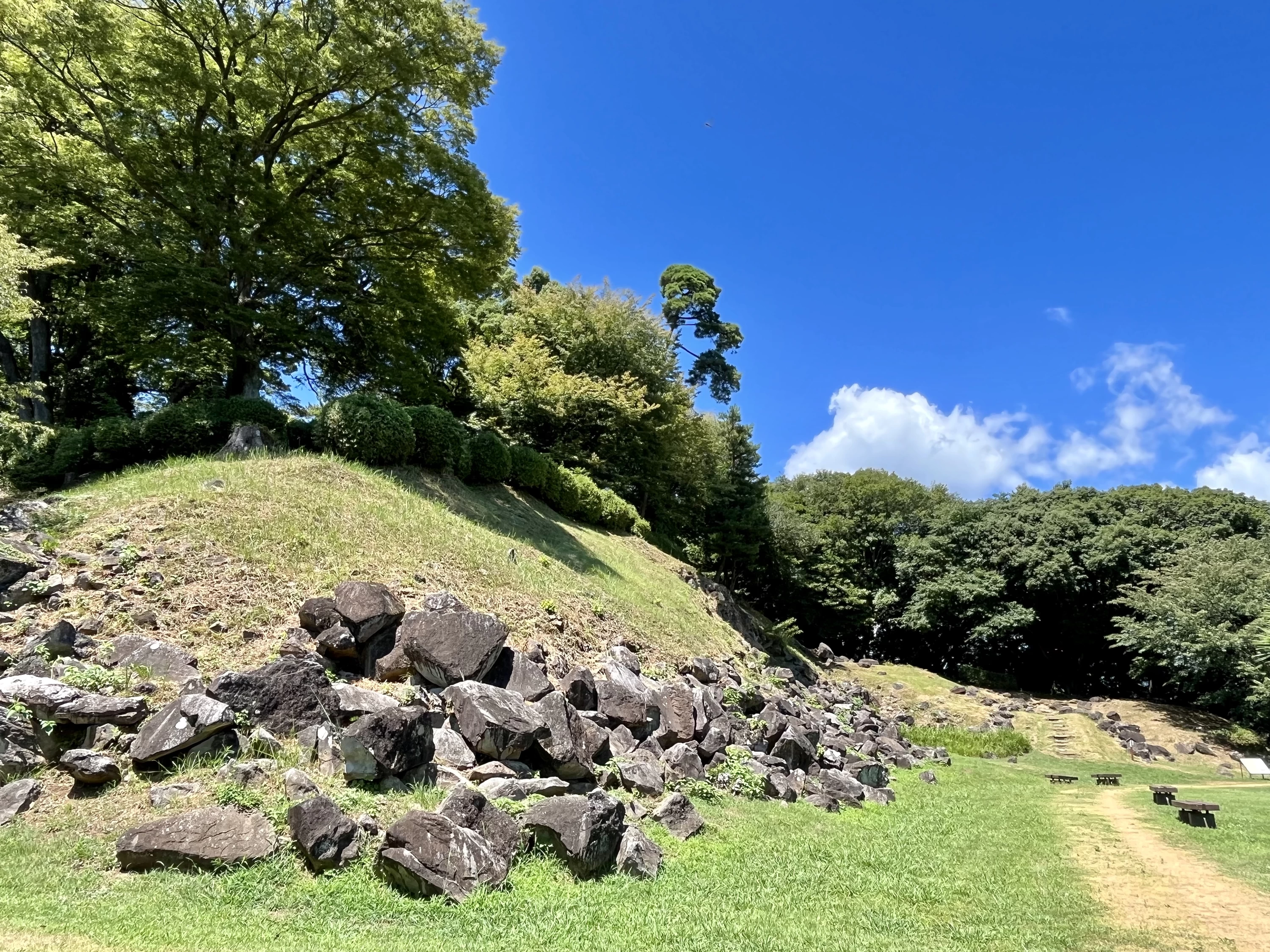 二ノ丸（現地にて撮影）