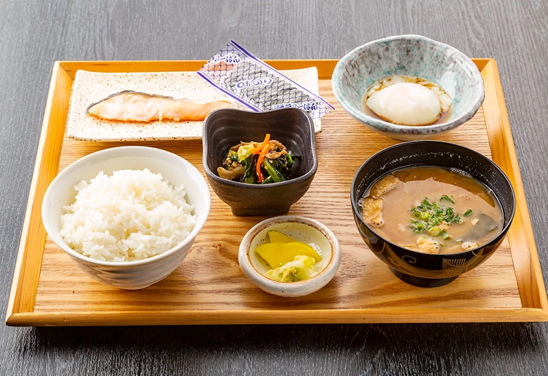 和と洋から選べる朝食