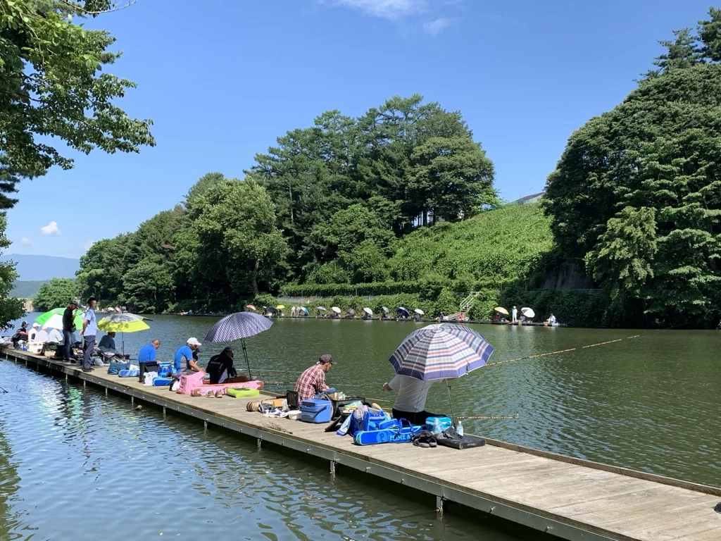 ヘラブナ釣りの名所
