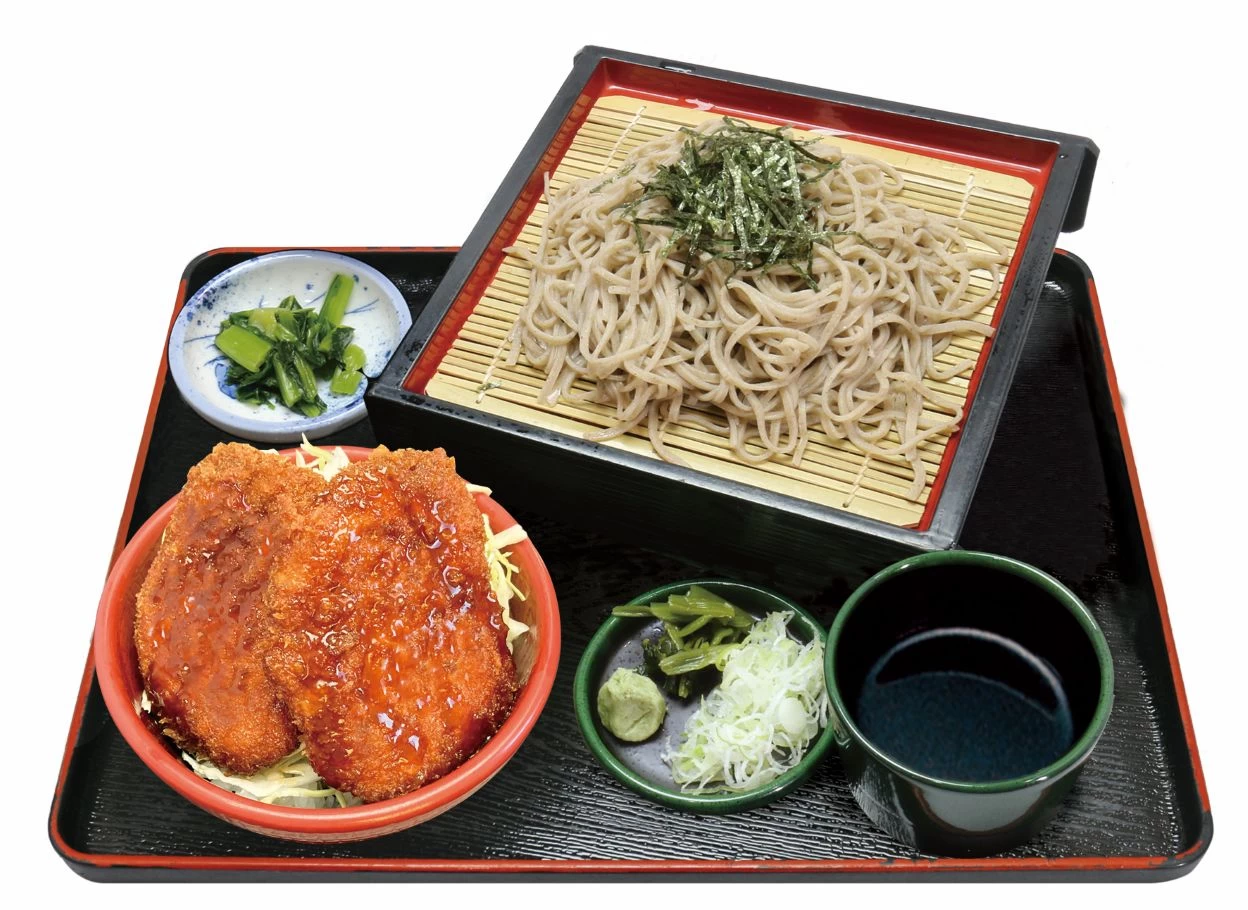 ヒレソースかつ丼セット