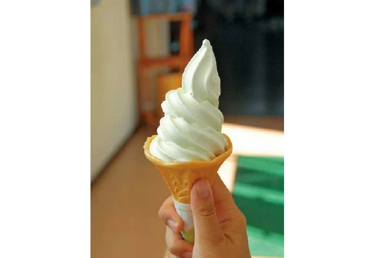 蜃気楼ソフトクリーム