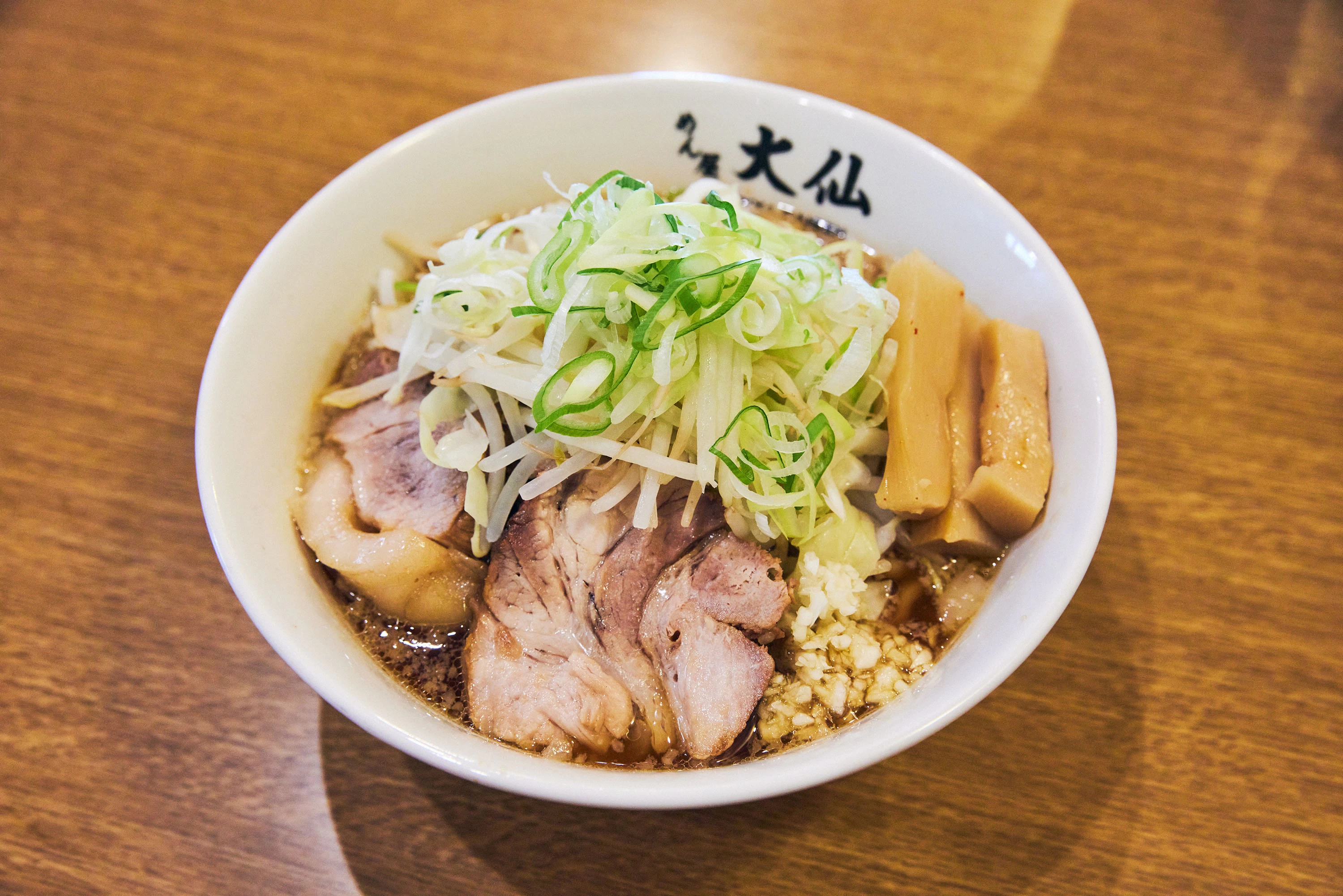 ふるさと納税の返礼品にもなっている「大仙ラーメン」1,300円