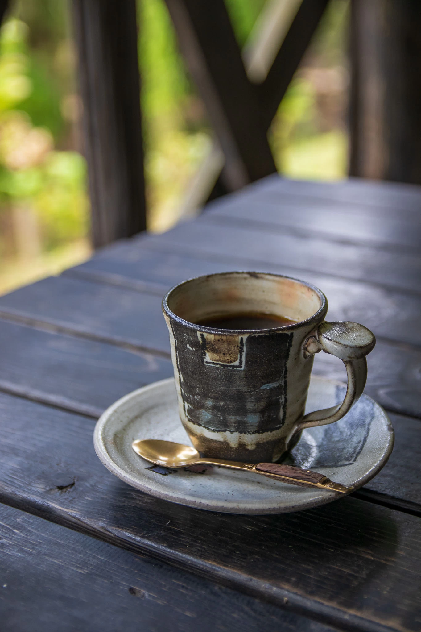 コーヒー400円。そのほか紅茶、ココア、チャイなども