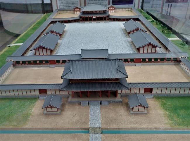 政庁跡再現ジオラマ