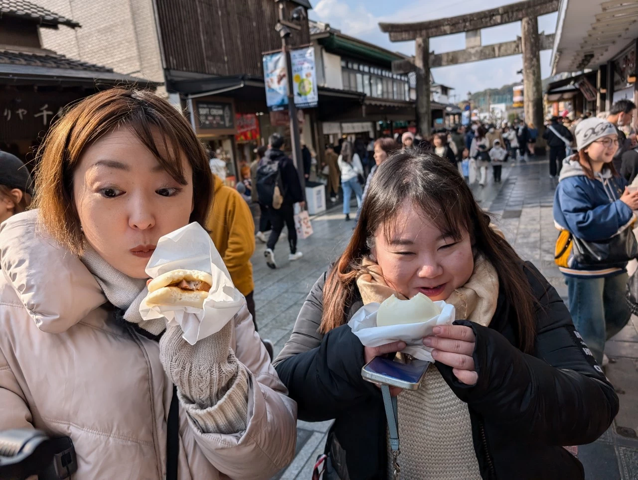 がわがもちもち角煮トロ（現地にて撮影）