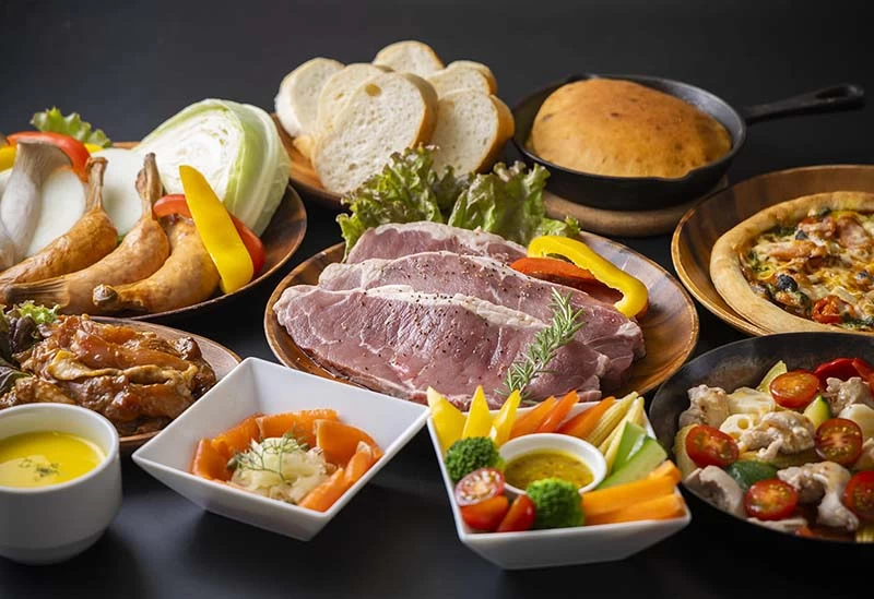 四季折々の味覚を自然のなかで堪能