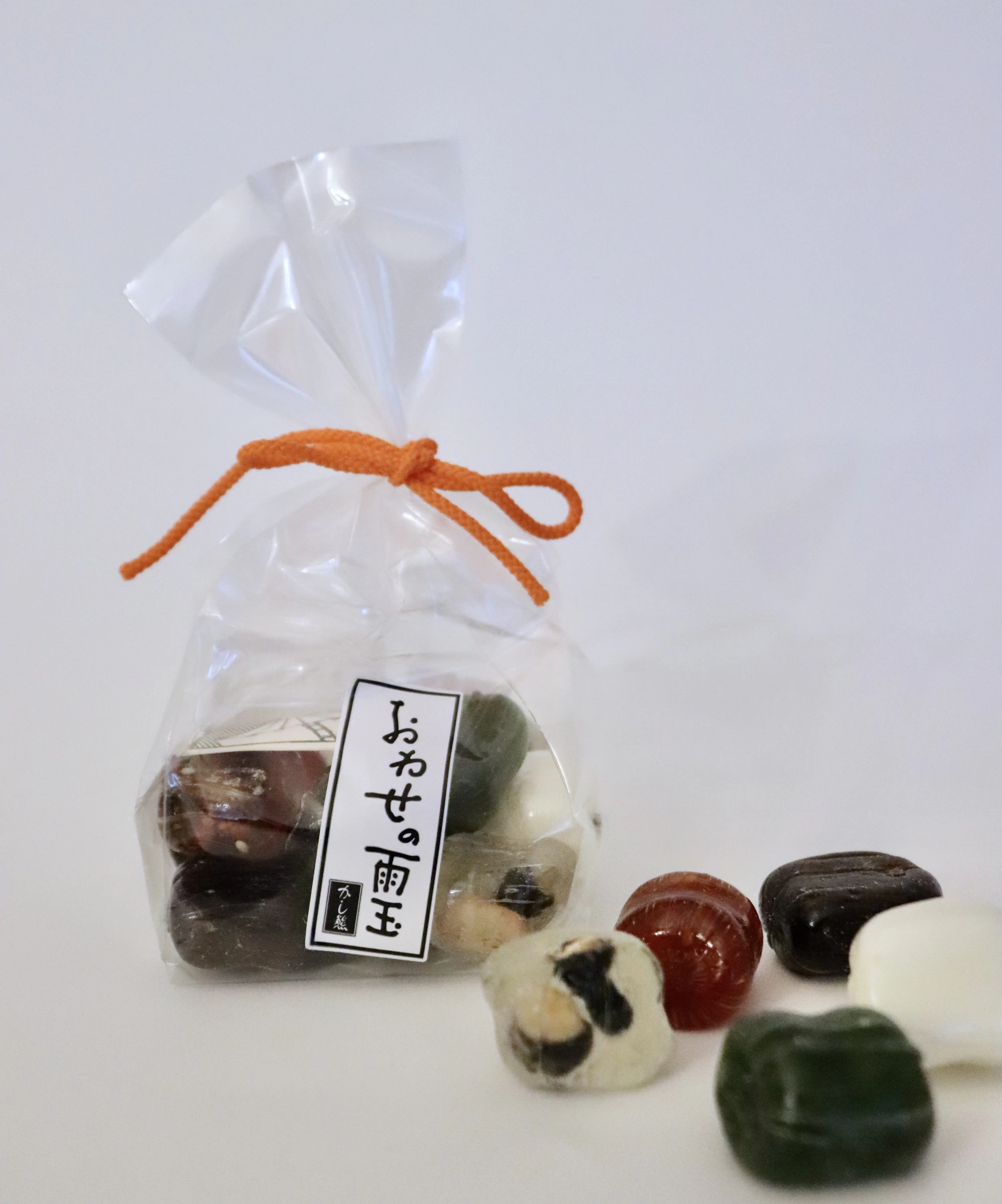 おわせの雨玉(現地にて撮影)