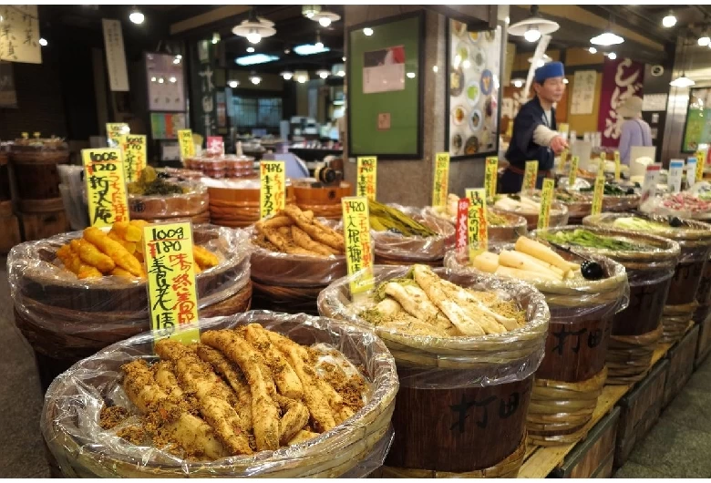 京都の特産品が盛りだくさん