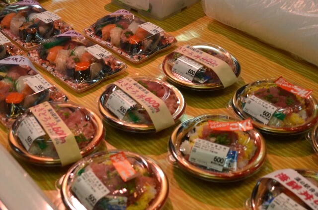 新鮮な魚介を使った寿司