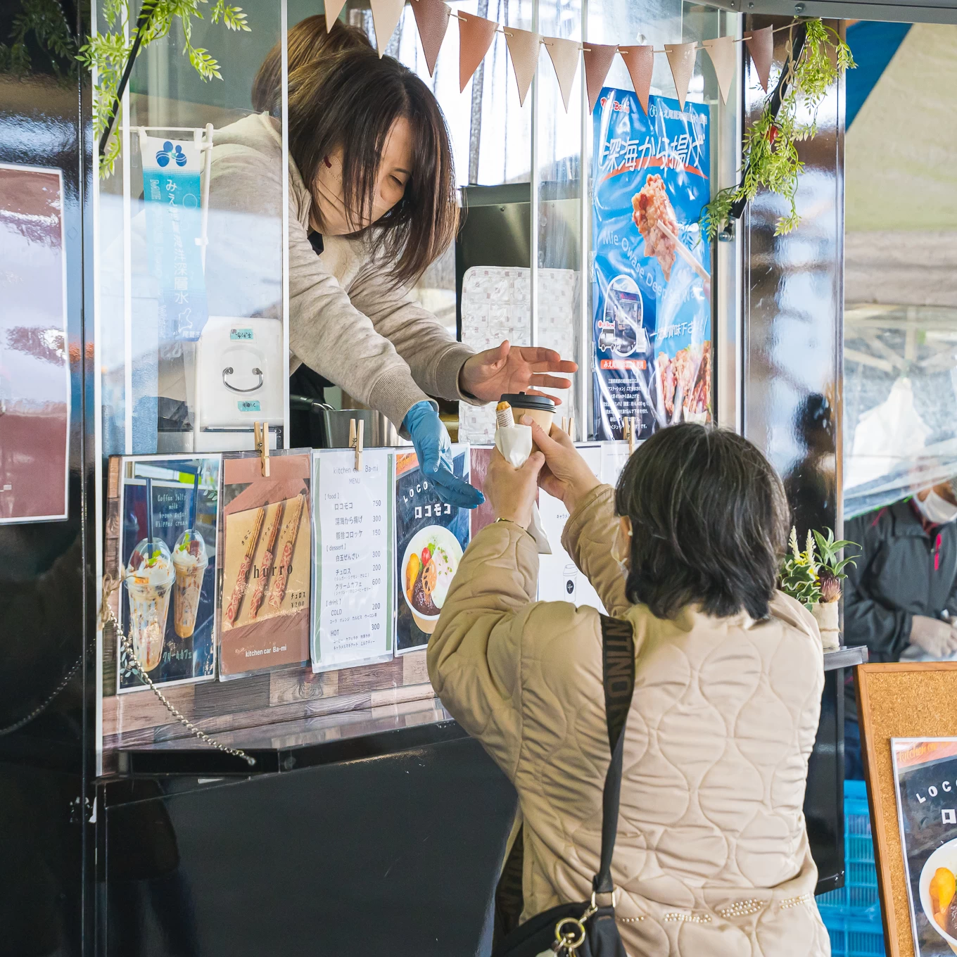 イタダキ市の様子③