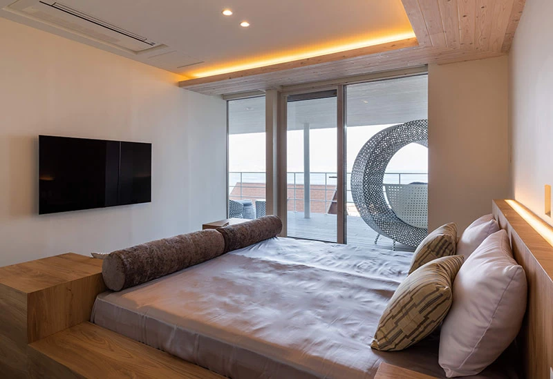 4ベッドルームの贅沢な造り