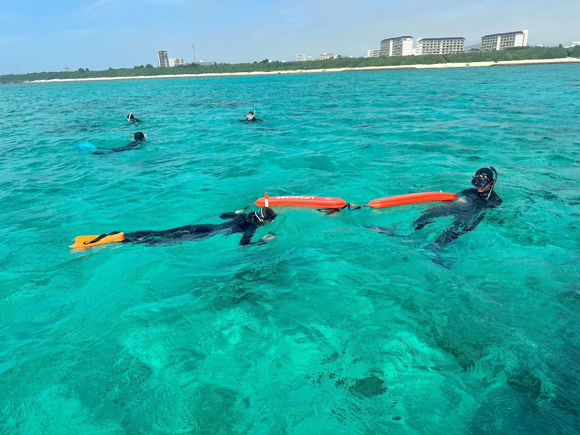 ボートシュノーケリングツアー(現地にて撮影)