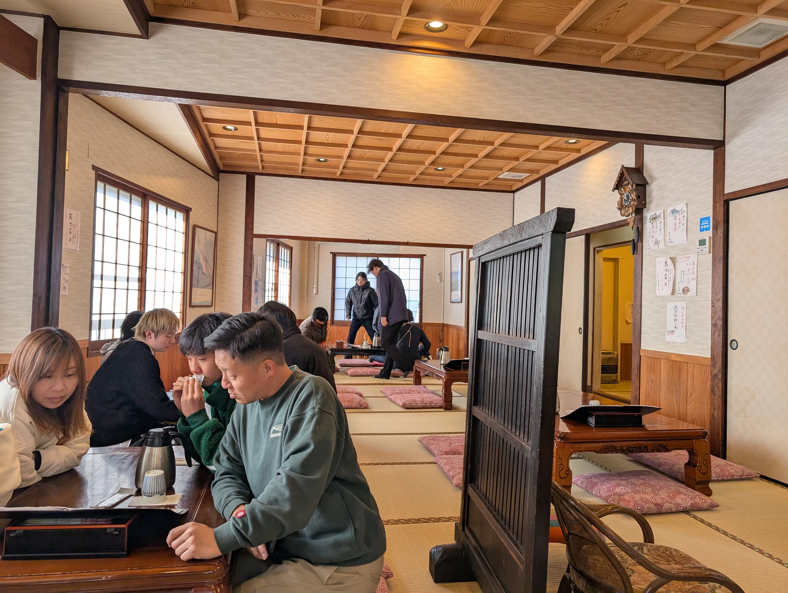 店内（現地にて撮影）