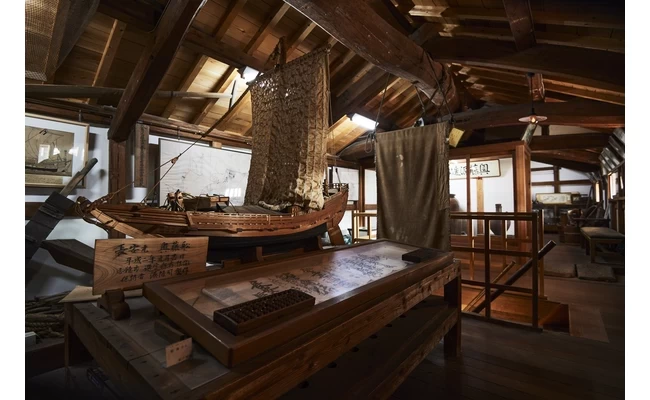 併設資料館の展示品