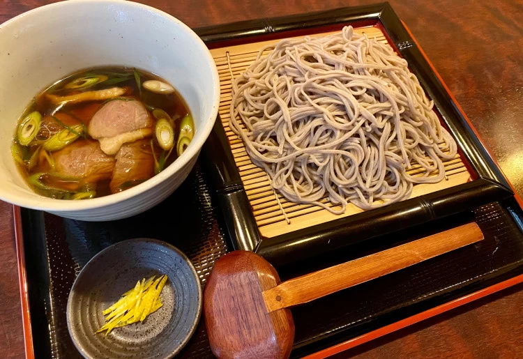 <季節限定>鴨せいろ蕎麦