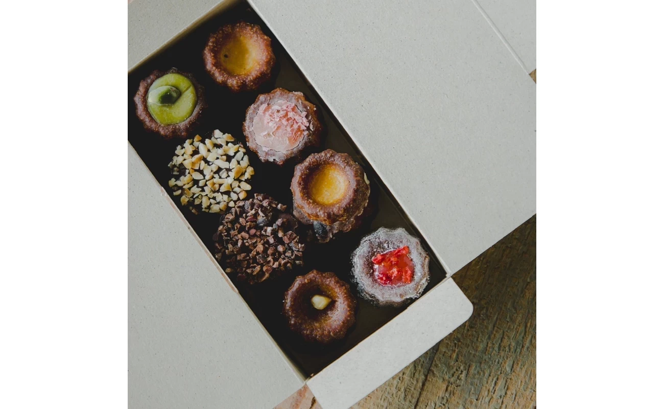 見た目も美しいカヌレ