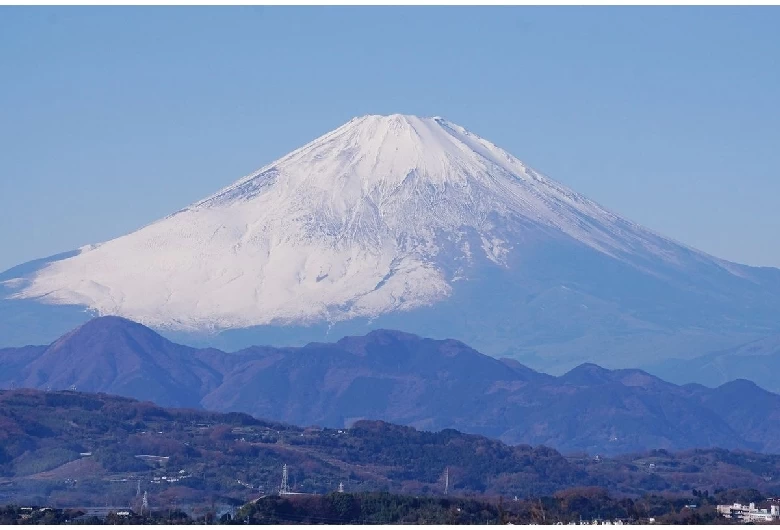 富士山がきれいに見えることも
