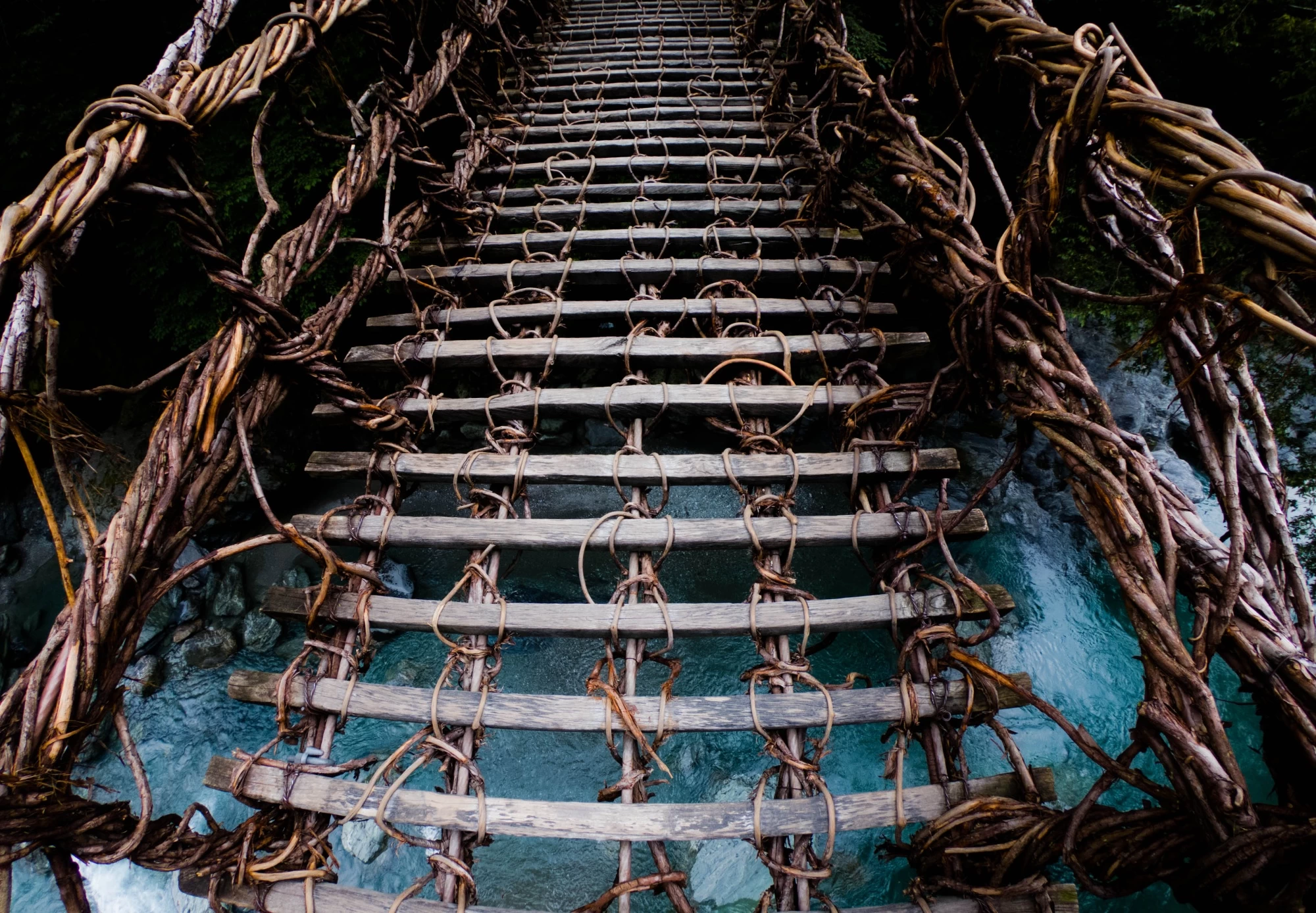 祖谷のかずら橋