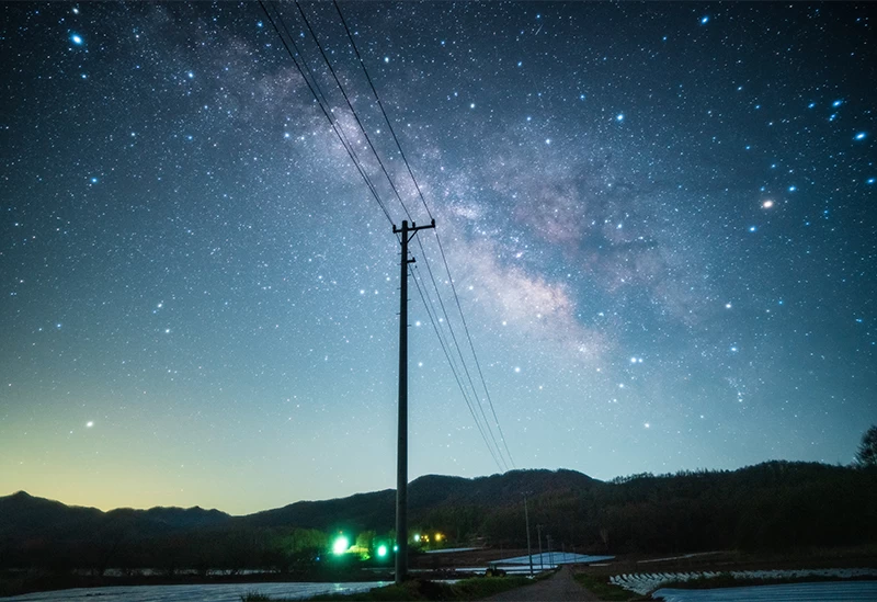 季節ごとの星座が見える野辺山高原