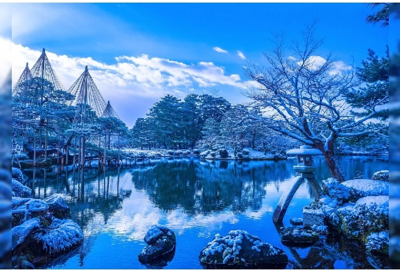 冬の兼六園