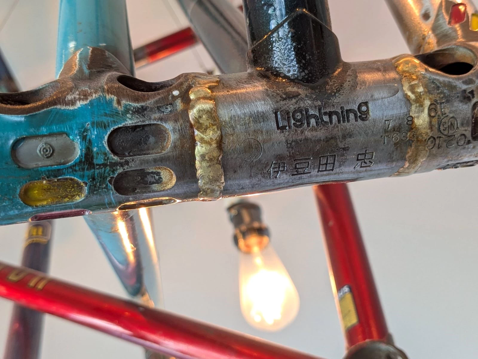 オーシャンバンクビュースイートの照明（現地にて撮影）