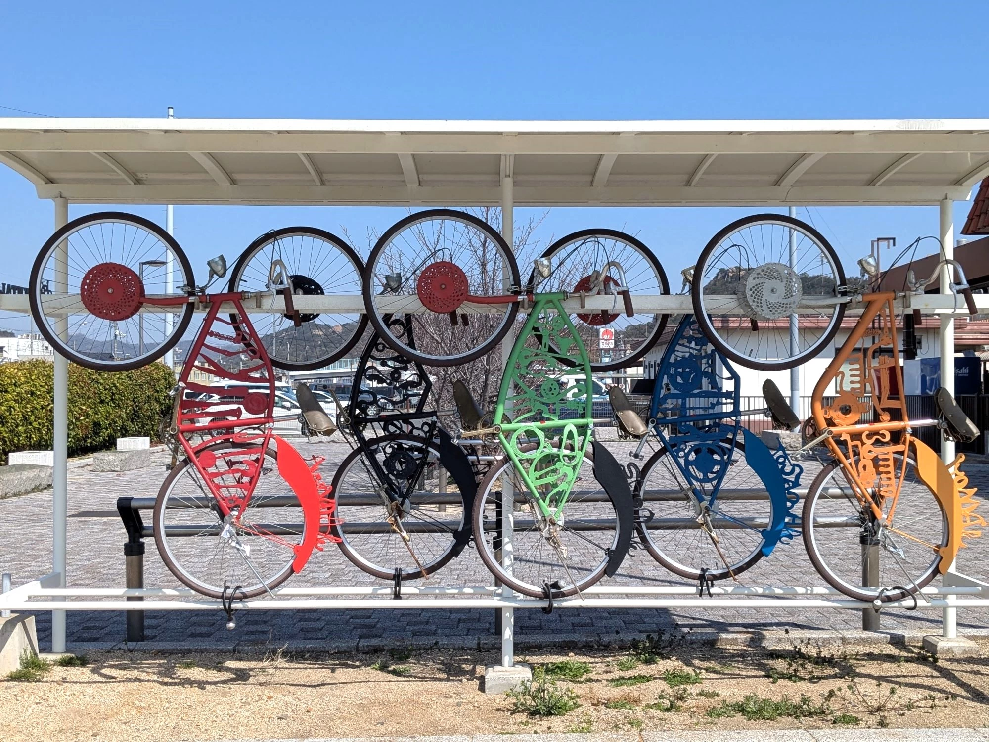 「終点の先へ」 小沢敦志（現地にて撮影）