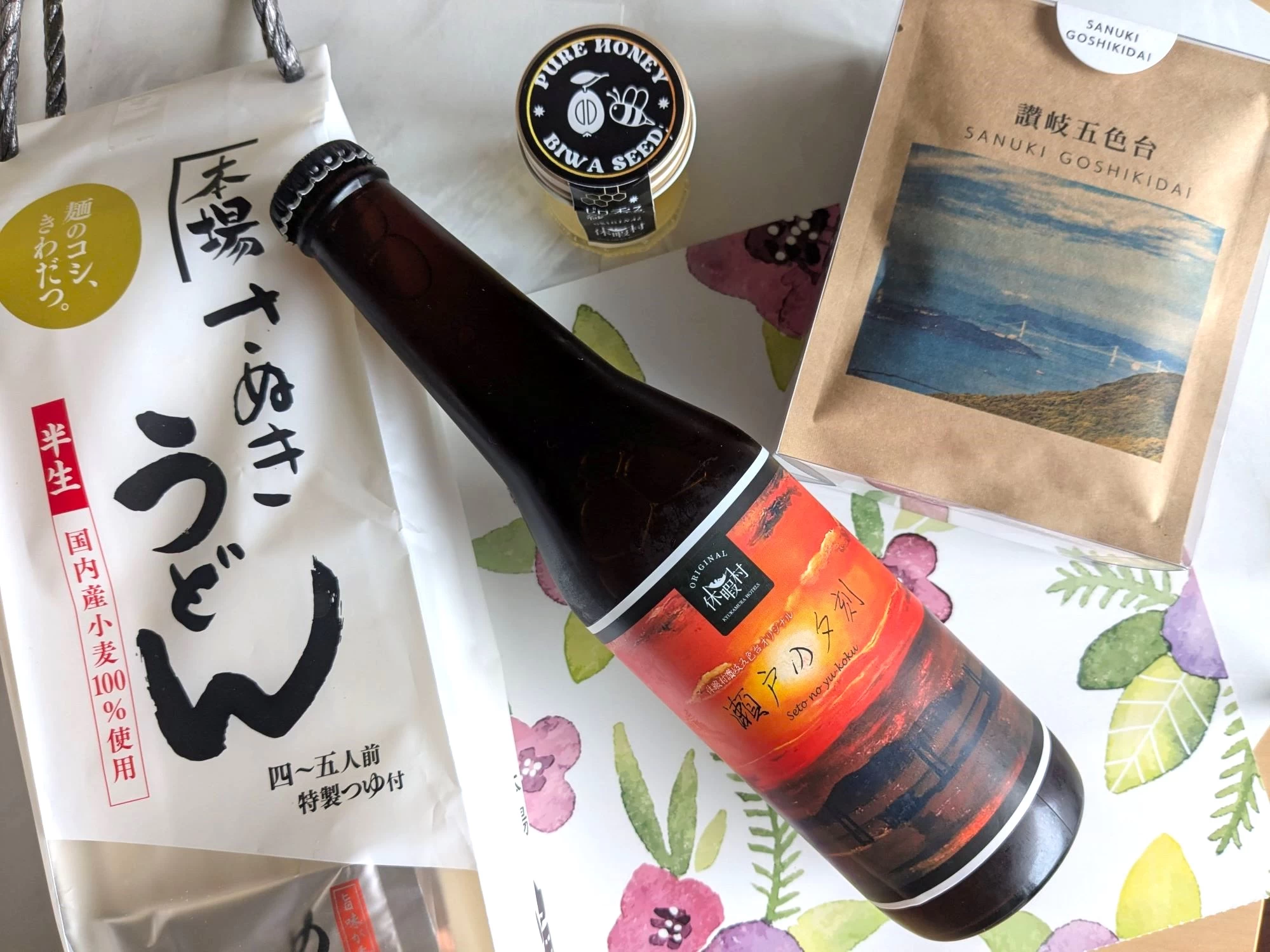 売店のお土産（現地にて撮影）