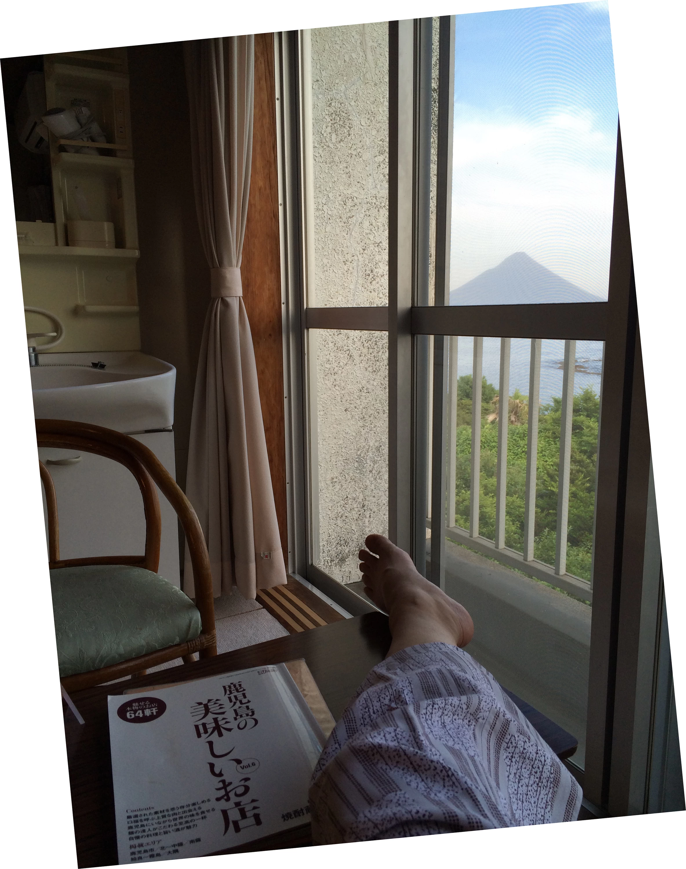 お、お行儀が……（現地にて撮影）