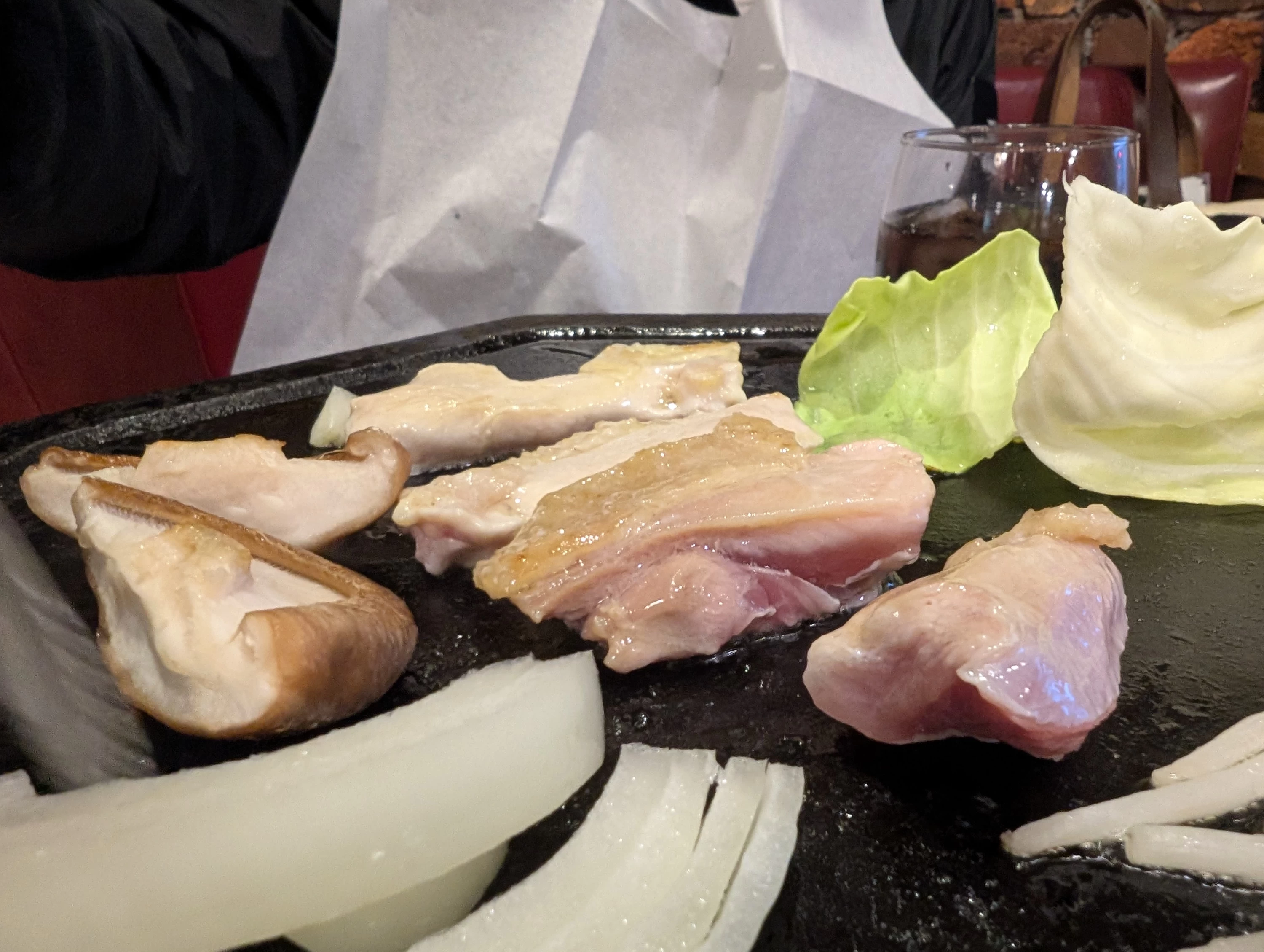 野菜と一緒に（現地にて撮影）