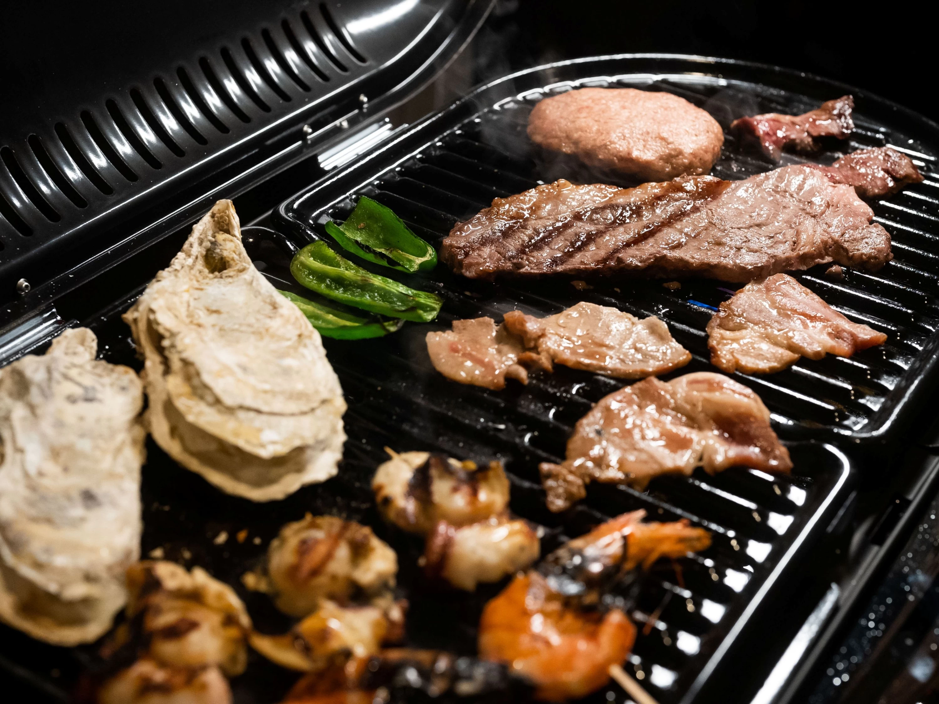 肉・海鮮・野菜が揃うバーベキュープラン