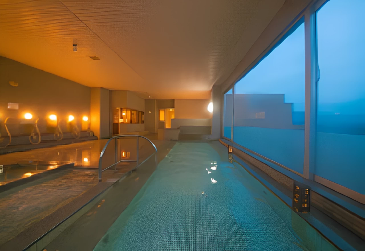 天然温泉大浴場