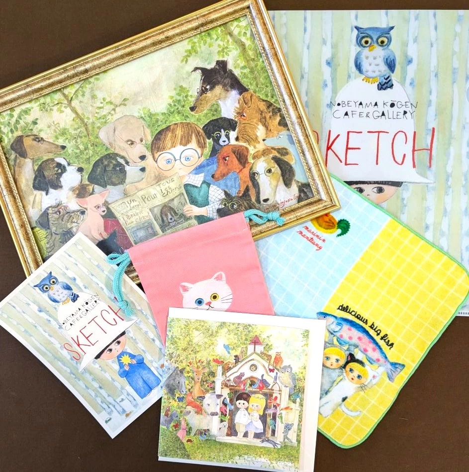 お土産として購入できるアート作品