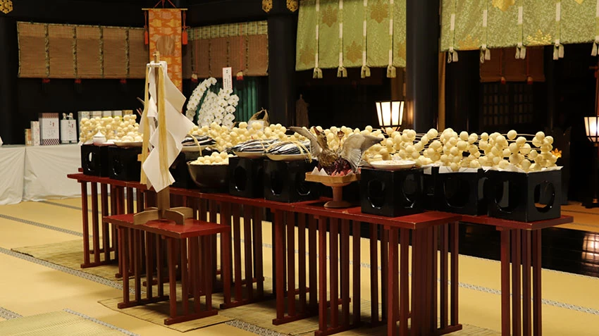 無病息災を願う団子