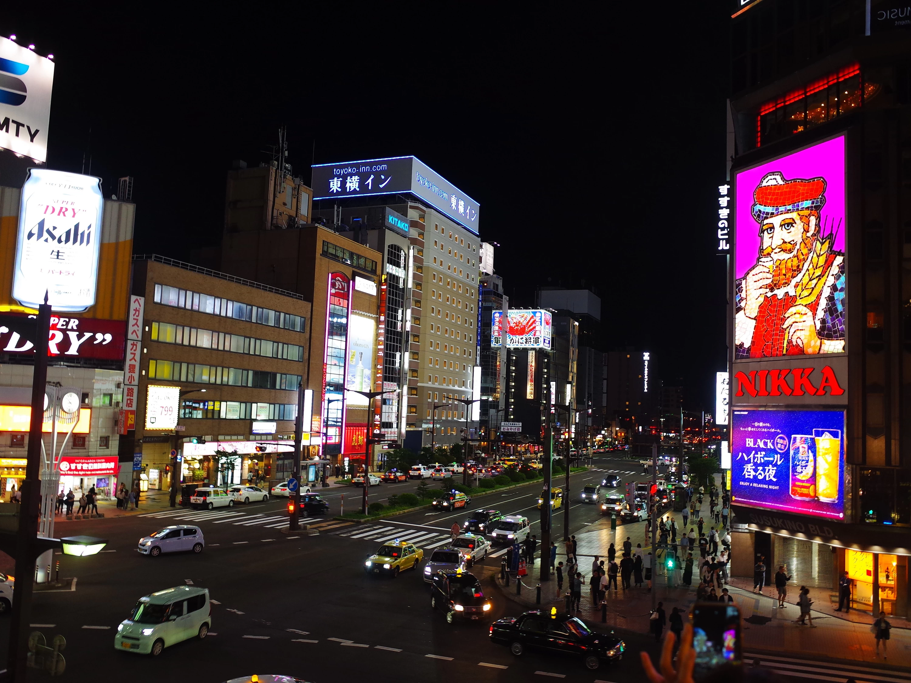 ココノススキノからの景色