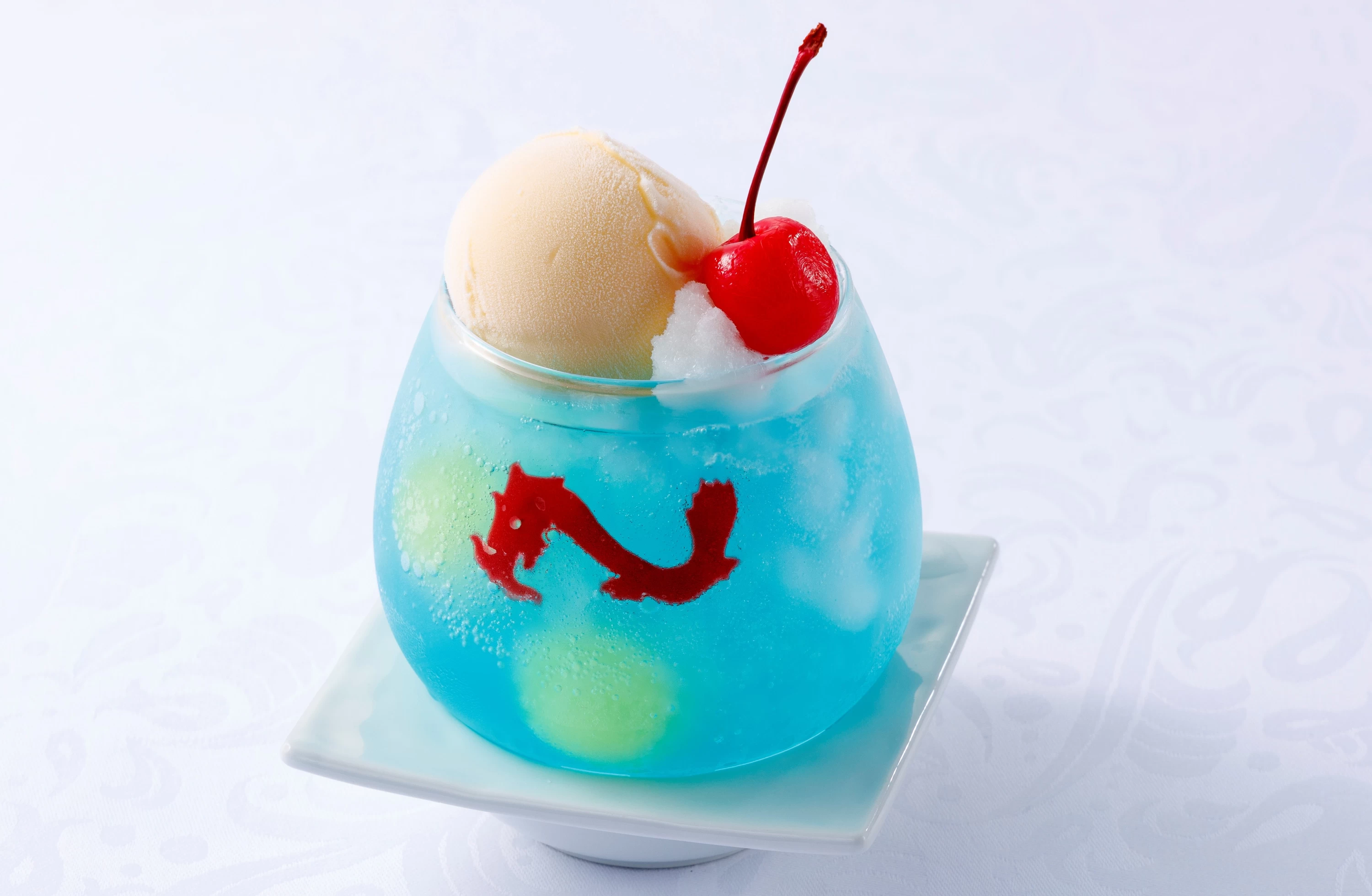 こんぴらソーダ（アイスクリームトッピング）　