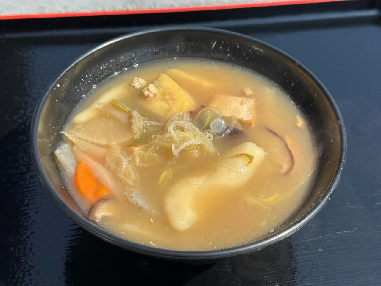 おつみ団子（現地撮影）