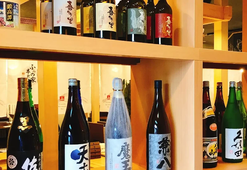 日本酒の種類も豊富