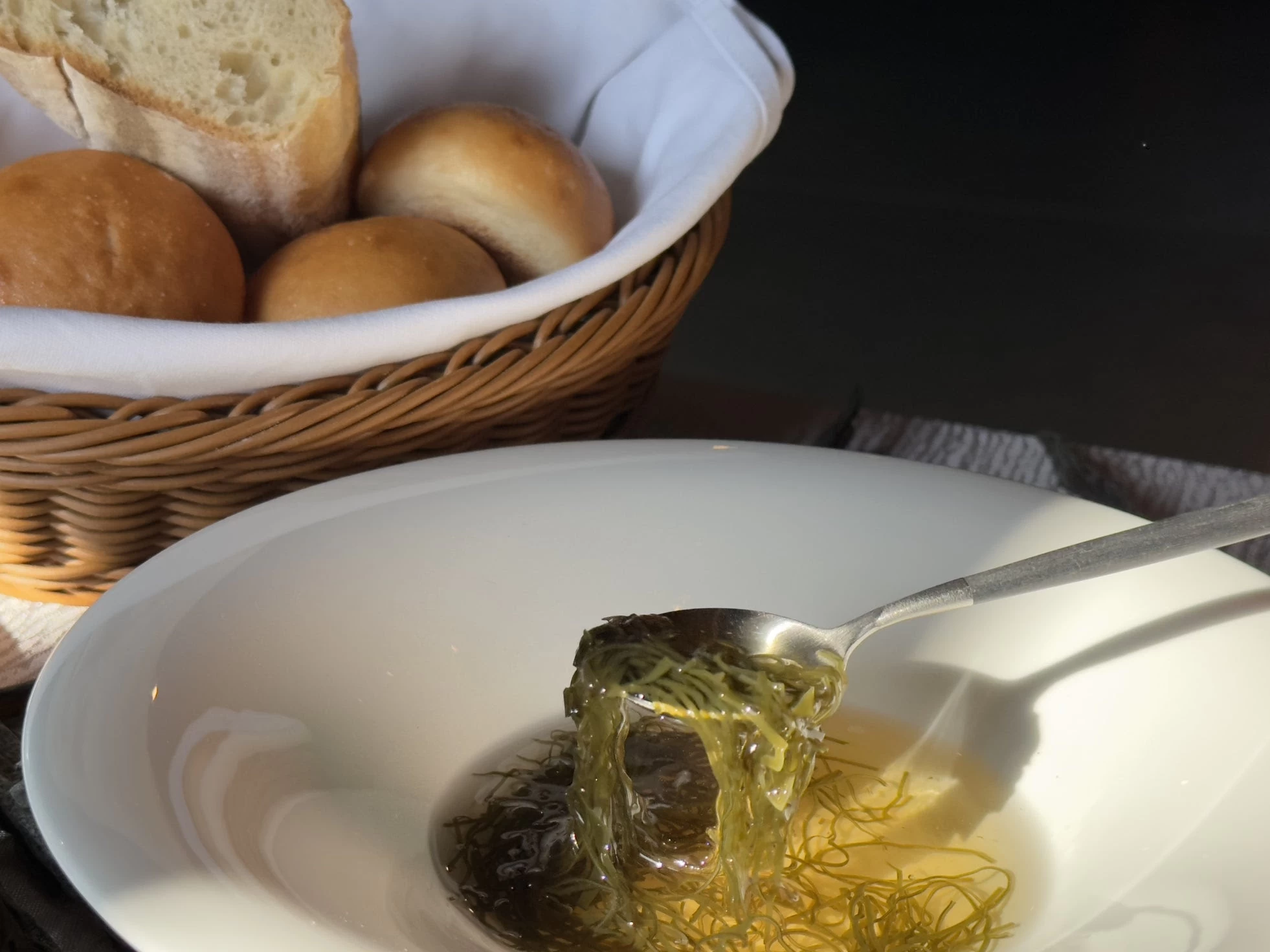 がごめ昆布のスープ