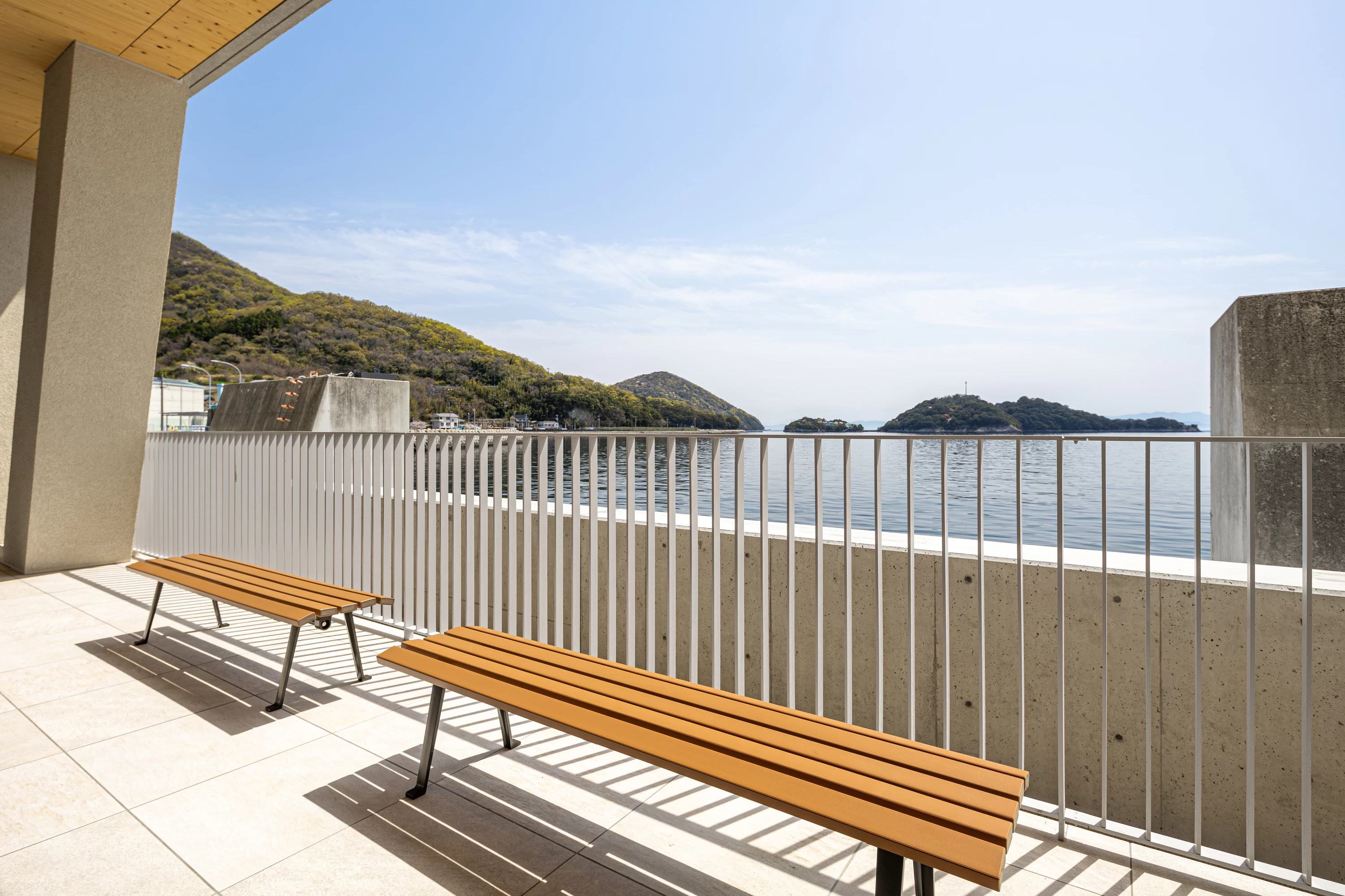 美しい海を見渡すオーシャンビューのロケーション