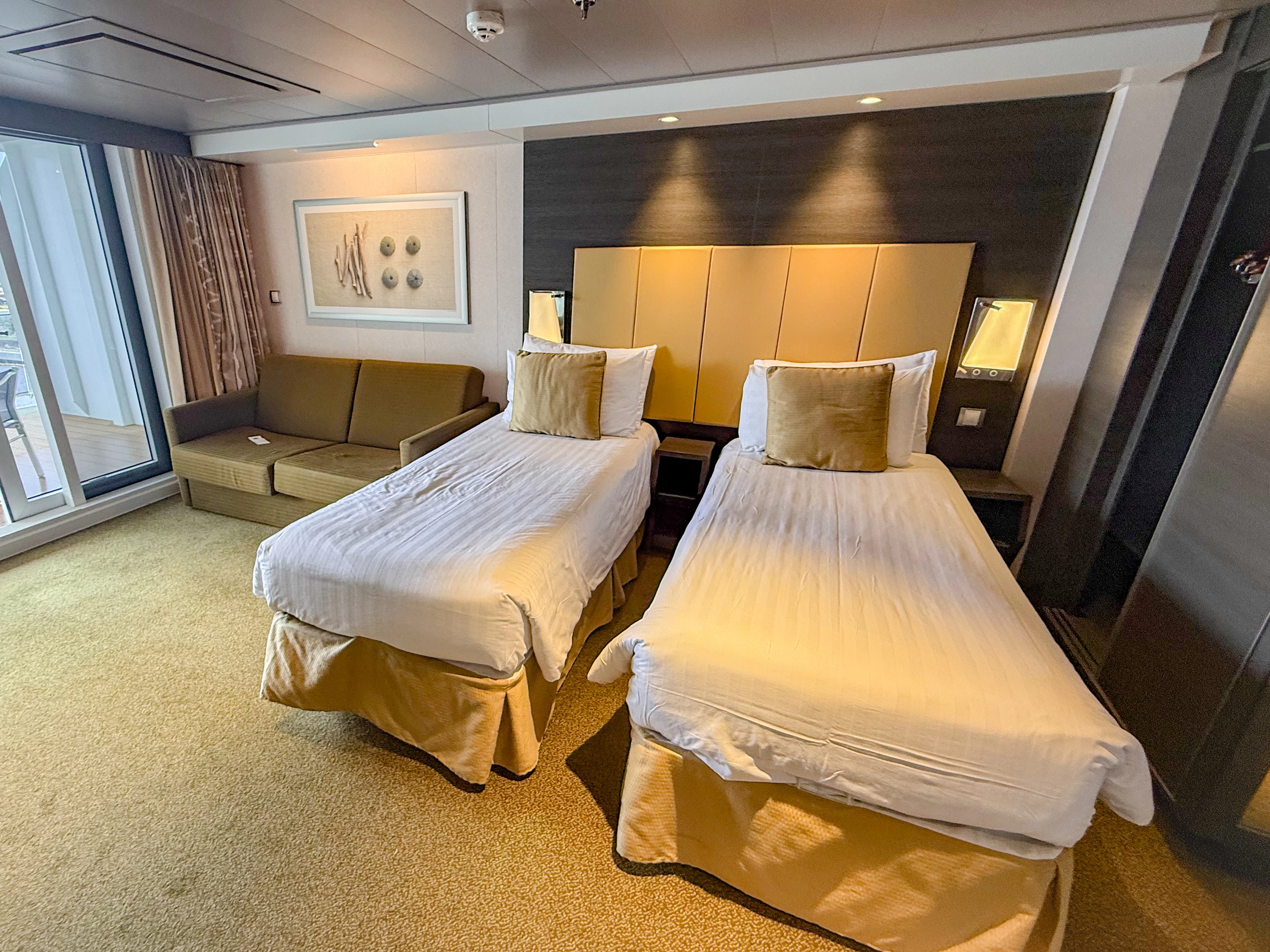 客室（現地にて撮影）