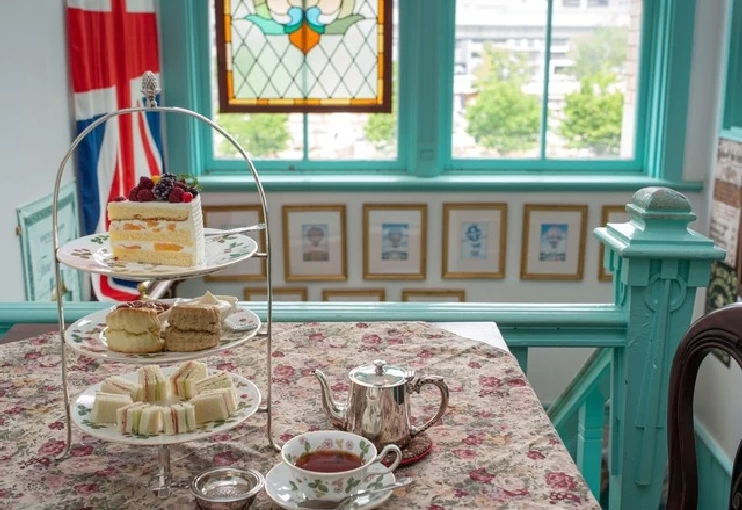 英国スタイルのティールーム①